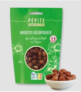 Noisettes décortiquées Bio