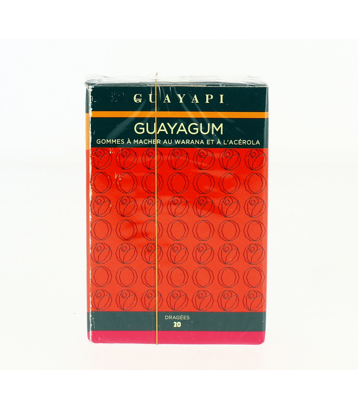 GUAYAGUM - Gommes à mâcher au warana et acerola