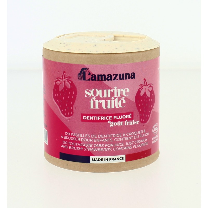 Dentifrice solide à la menthe poivrée