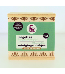 Coffret 10 lingettes démaquillantes lavables