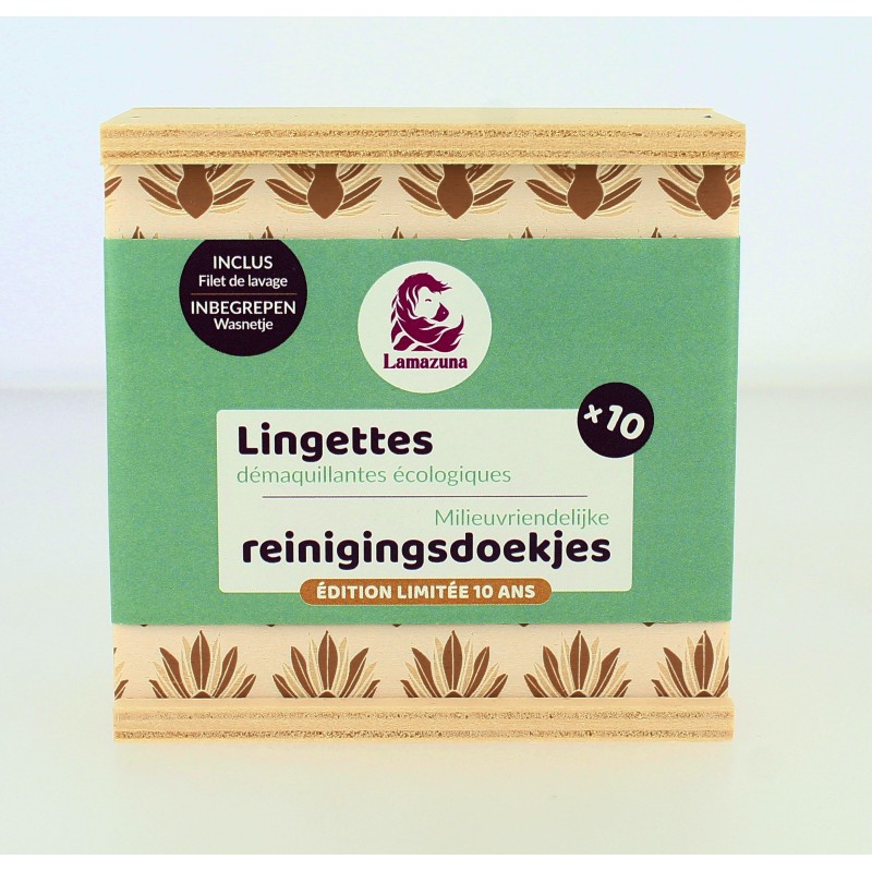 Lngettes démaquillantes écologiques