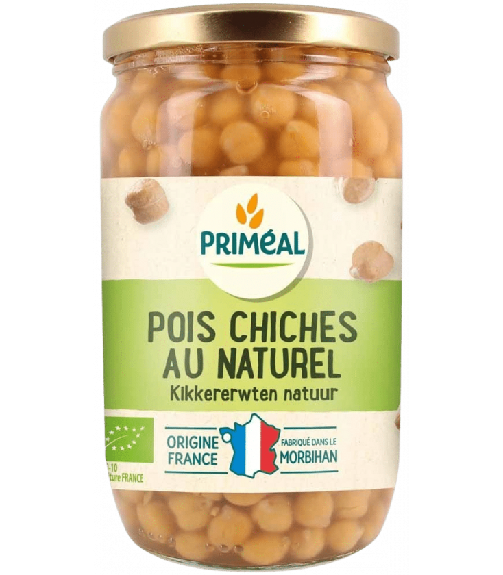 Pois chiches au naturel