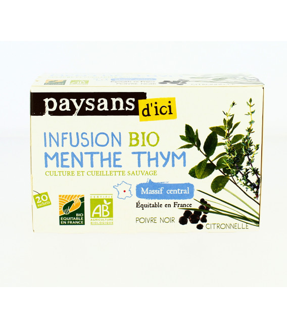 Infusion Gingembre et Citron Vert bio & équitable