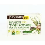 Infusion Gingembre et Citron Vert bio & équitable