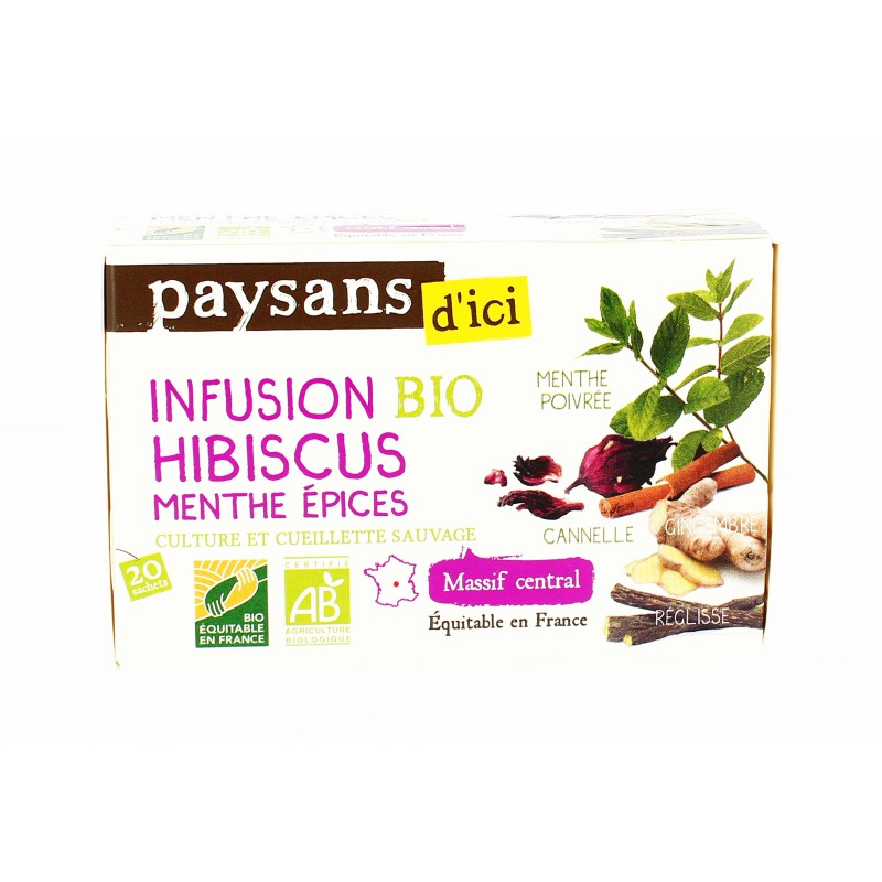 Infusion Gingembre et Citron Vert bio & équitable