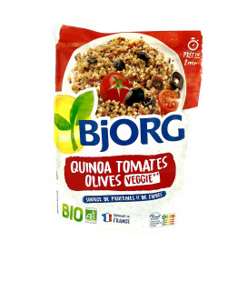 Plat cuisiné Quinoa-Tomates-Olives