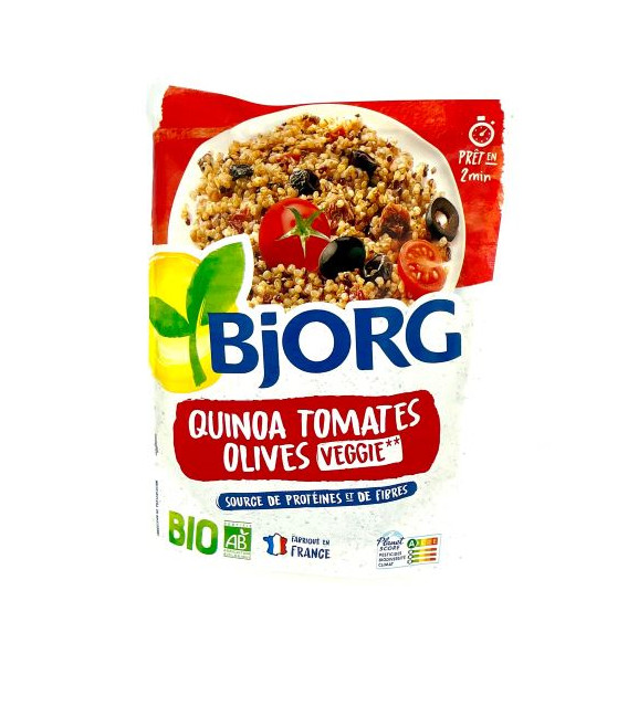 Plat cuisiné Quinoa-Tomates-Olives