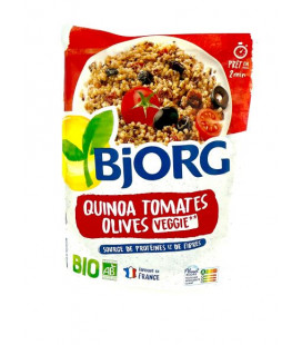 Plat cuisiné Quinoa-Tomates-Olives