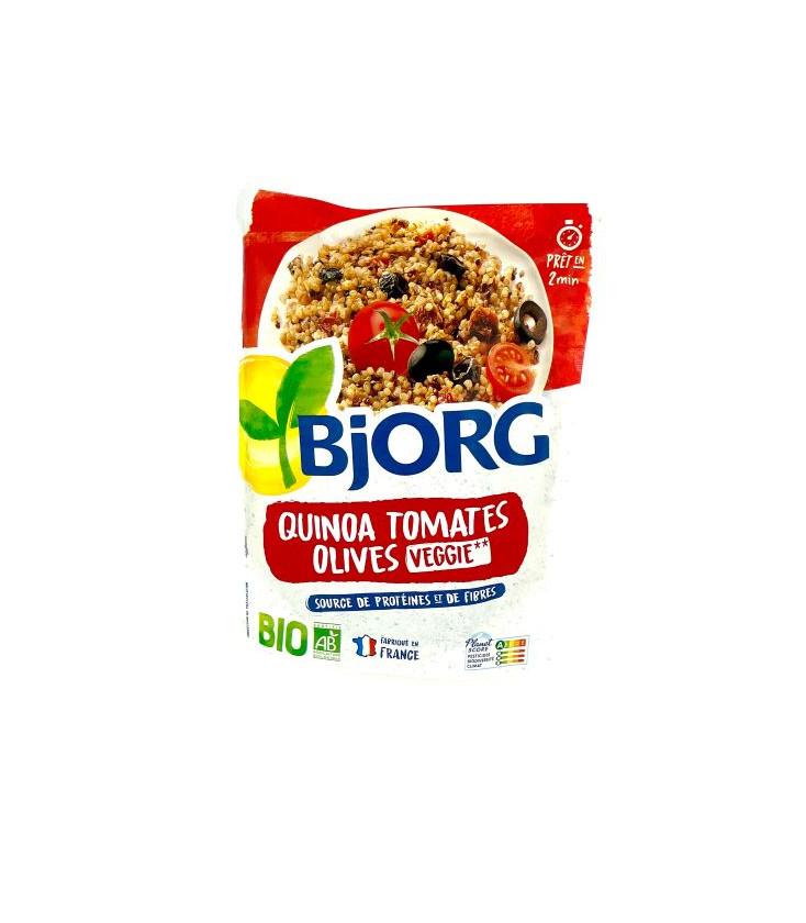 Plat cuisiné Quinoa-Tomates-Olives