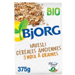 Muesli Céréales anciennes - 3 Noix et graines