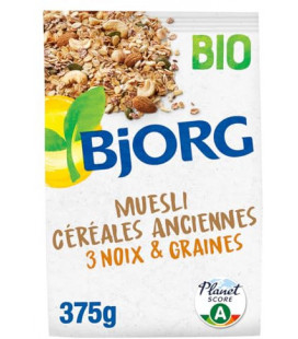 Muesli Céréales anciennes - 3 Noix et graines