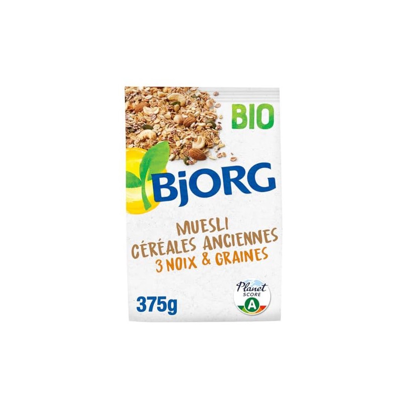 Muesli Céréales anciennes - 3 Noix et graines