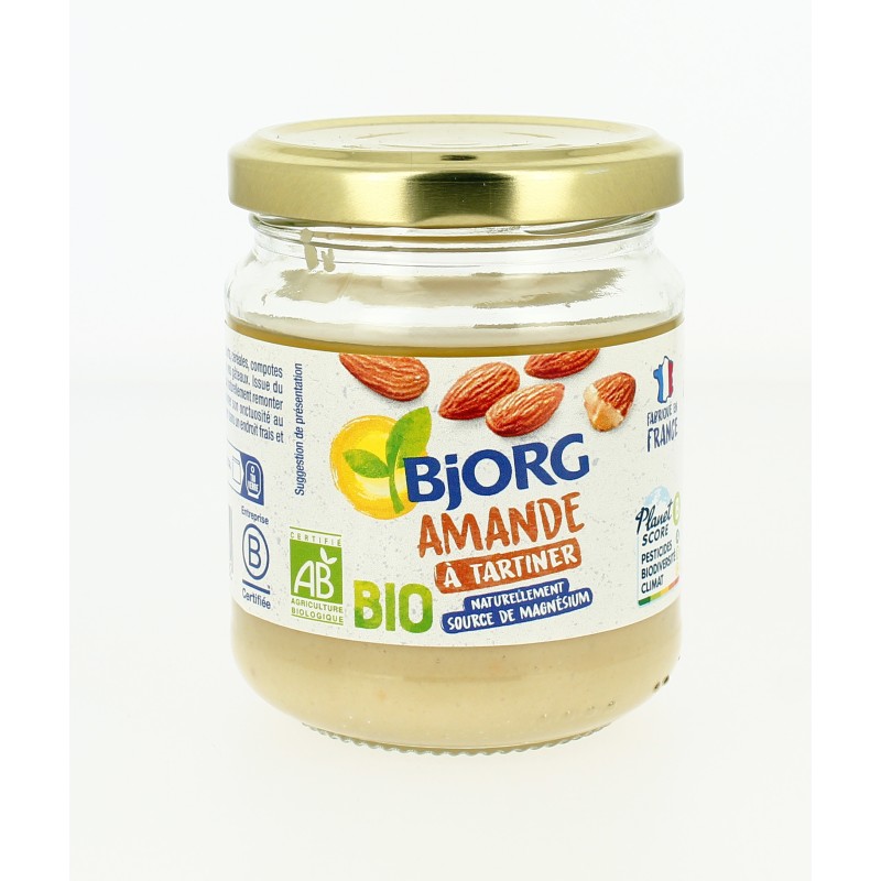 Pâte à tartiner bio Amandes