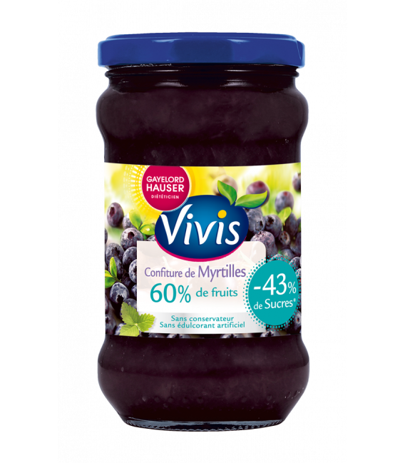 Confiture de myrtilles