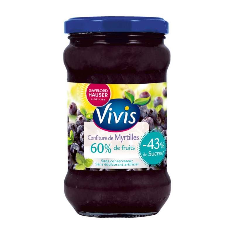 Confiture de myrtilles