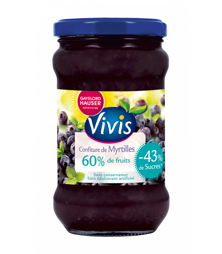 Confiture de myrtilles