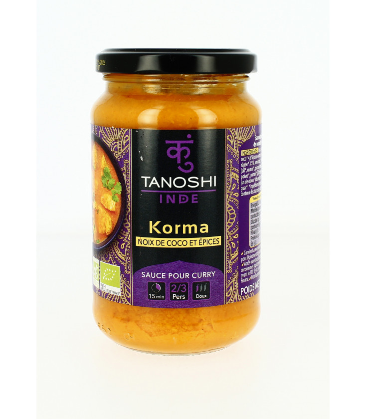 Sauce pour curry - Noix de coco et épices