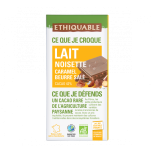 Chocolat Lait Nougatine Noisette bio & équitable