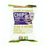 Chips Pomme de Terre Bleue bio & équitable - 40 g