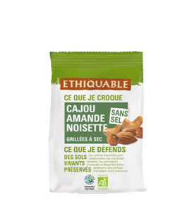 PROMO - Fruits secs (Cajou, Amande, Raisin, Noisette, Cranberry) bio & équitable 100 g