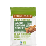Amandes entières grillées à sec SANS SEL bio & équitable 100 g