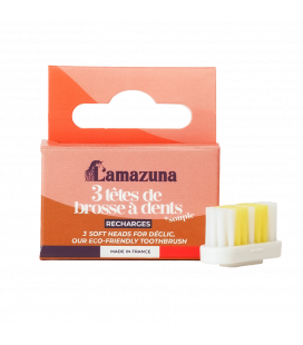 Têtes rechargeables pour brosse à dents écologiques SOUPLE