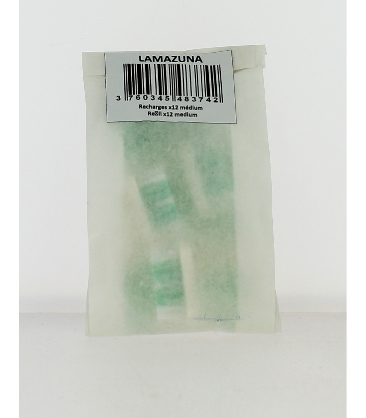 Sachet Recharge de 12 Têtes pour brosse à dents écologiques MEDIUM