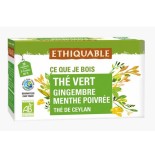 Thé vert tonique bio & équitable