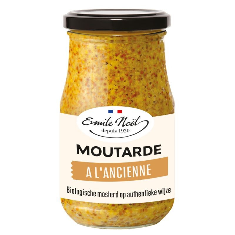 Moutarde à l'ancienne en grains bio
