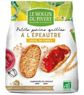 PROMO - Petits pains grillés épeautre bio & vegan