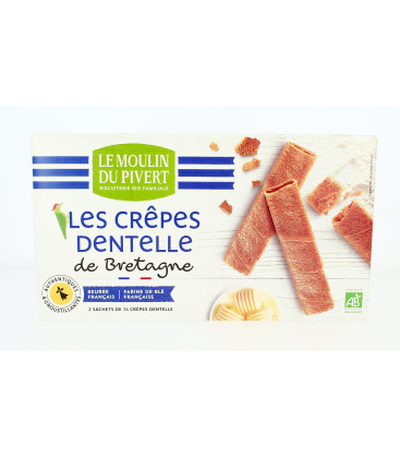 Les crêpes dentelle de Bretagne