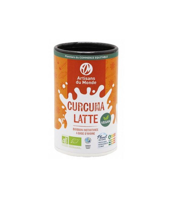 Curcuma Latte Vegan instantané - bio - 250g