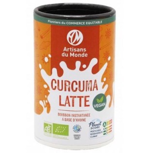 Curcuma Latte Vegan instantané - bio - 250g