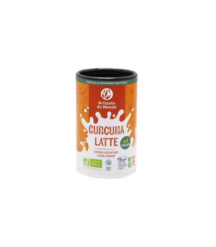 Curcuma Latte Vegan instantané - bio - 250g