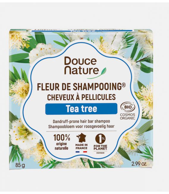 Fleur de shampooing bio - cheveux à pellicules