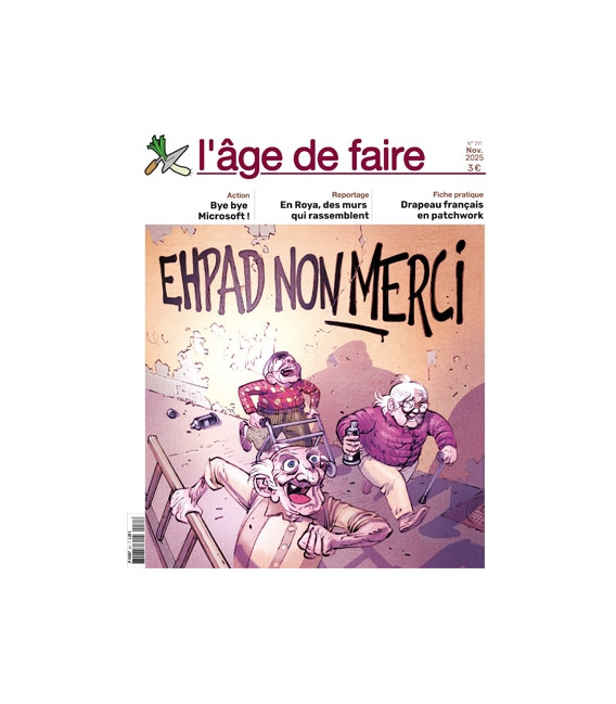 L'âge de faire -n°211- NOV 2025