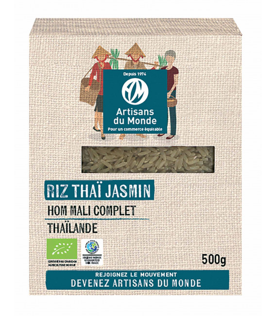 DATE DÉPASSÉE - Riz Thaï Jasmin Complet HOM MALI bio et équitable