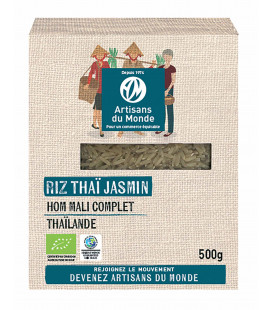 DATE DÉPASSÉE - Riz Thaï Jasmin Complet HOM MALI bio et équitable