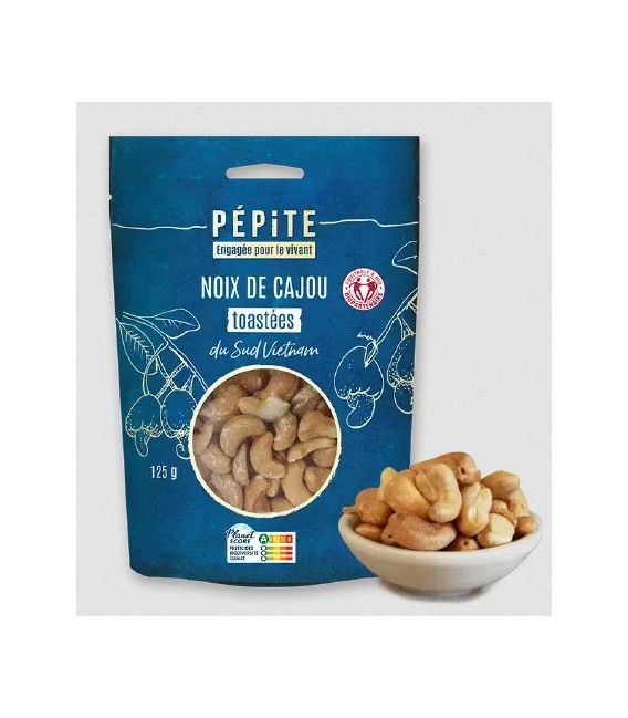 DATE PROCHE - Noix de cajou toastées bio sans sel