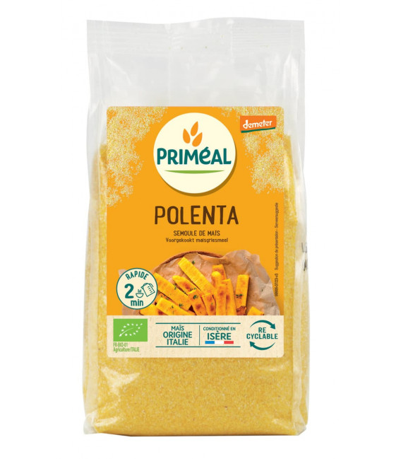 Polenta, semoule de maïs précuite