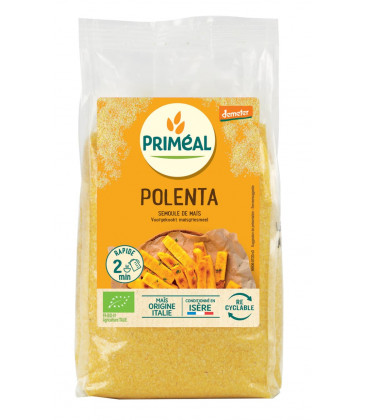Polenta, semoule de maïs précuite