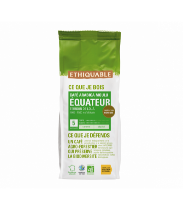 Café Équateur MOULU bio & équitable - 500 g