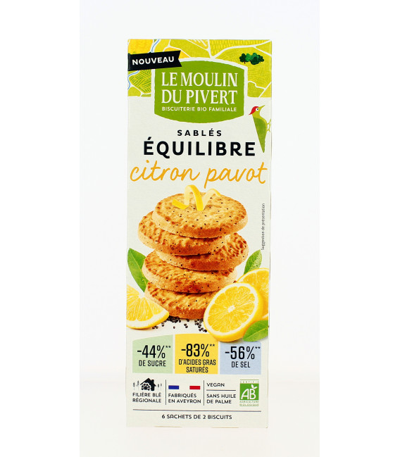 Sablés Equilibre Chocolat Bio & Vegan
