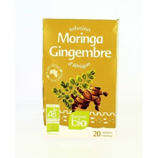Infusion d' Afrique Moringa Gingembre