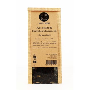 Thé au caramel et aux algues