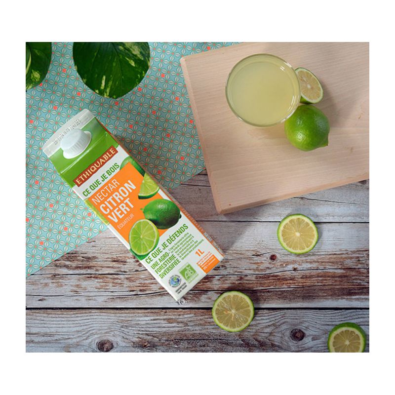 DATE DÉPASSÉE - Nectar de Citron Vert bio & équitable