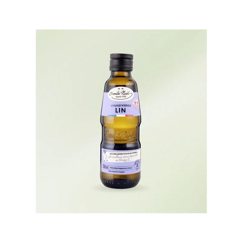 DATE DÉPASSÉE - Huile vierge de Lin bio 25 cL