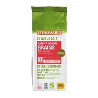 Café Mexique GRAINS bio & équitable - 500 g