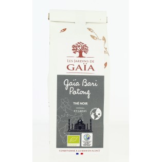 Darjeeling Gaïa Bari Potong - Thé Noir Nature bio - 100 g | JARDINS DE GAÏA