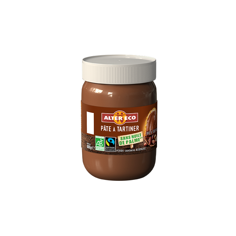Pâte à Tartiner bio et équitable - 600 g